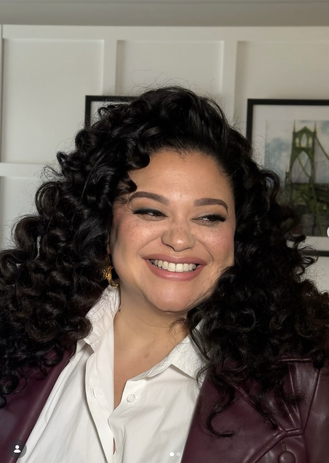 Sia Mia makeup work on Michelle Buteau